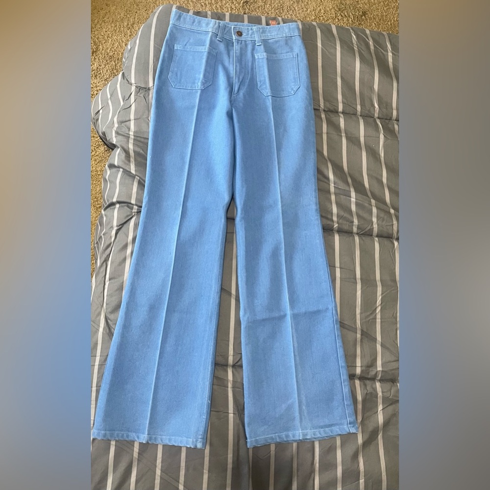 Bell one flared front pocket pants